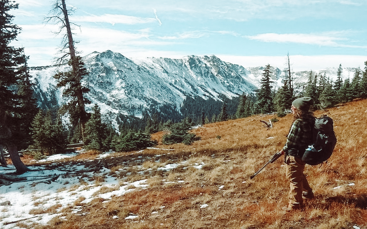 Erin Block on Hunting for food