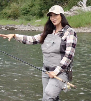 April Vokey Spey casting