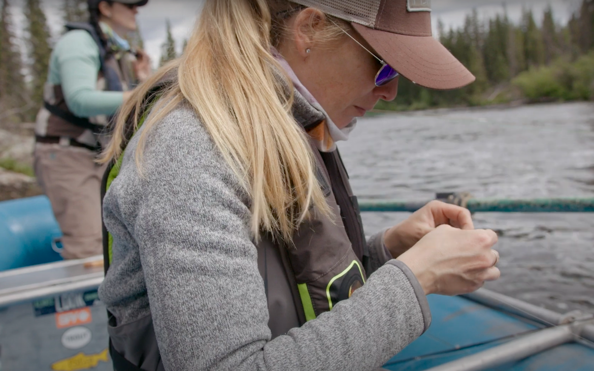 Gill Gillian Steele Fishing on Reel Seasons