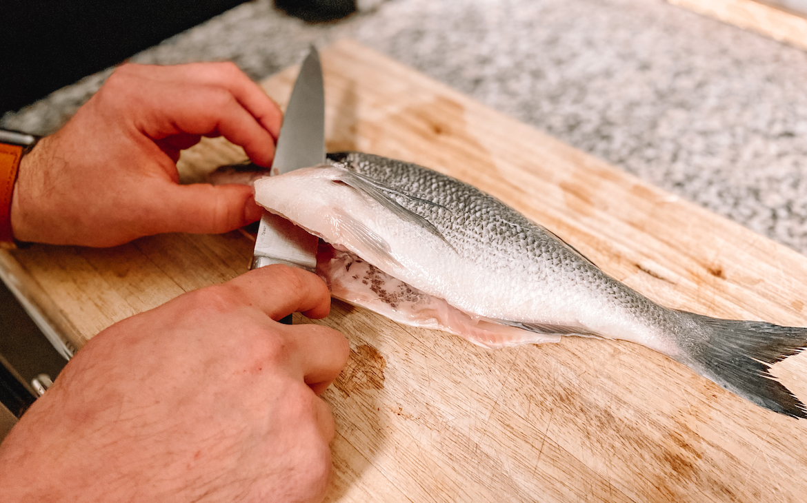 Chef Stephen Hanyzewski on the whole fish