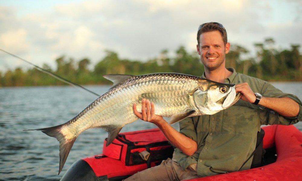 Jan Kristensen on fishing for tarpon out of a float tube